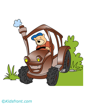 Tractor Coloring Pages